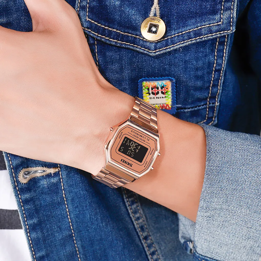 Жіночий наручний годинник 1647RG Rose Gold Skmei acs0030655 - фото 3