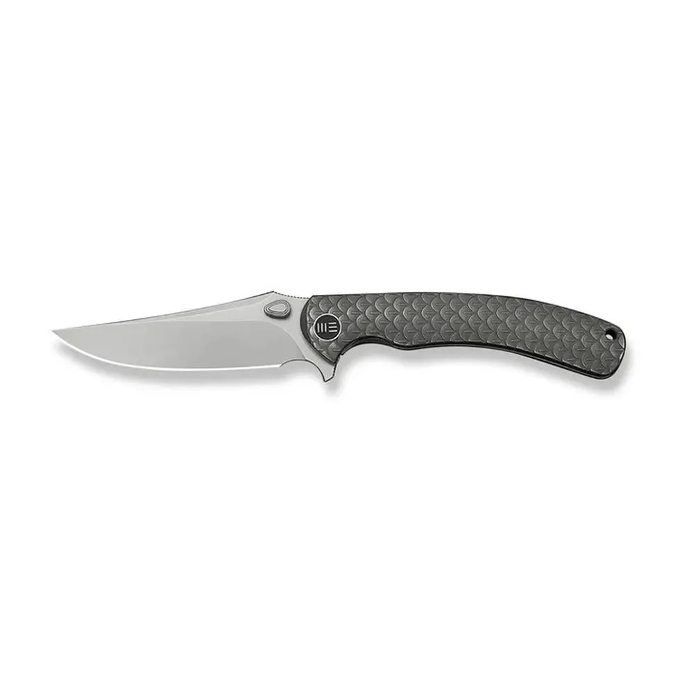 Ніж складаний туристичний Weknife Dracarys, (9.1 см) Böhler M390 / титан 6AL4V сірий - фото 3