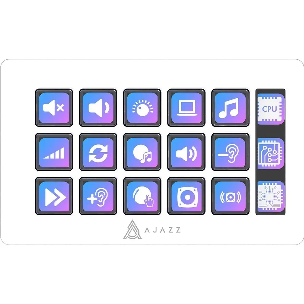 Контролер для стримінгу Ajazz AKP153E White (AKP153E-W) [163664] - фото 2