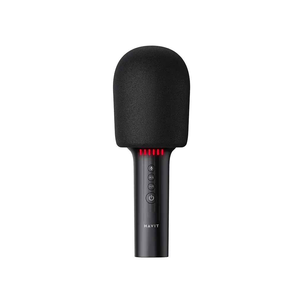 Портативний караоке мікрофон HAVIT HV-SK851BT 5W Black HAVIT (28220-000) - фото 2