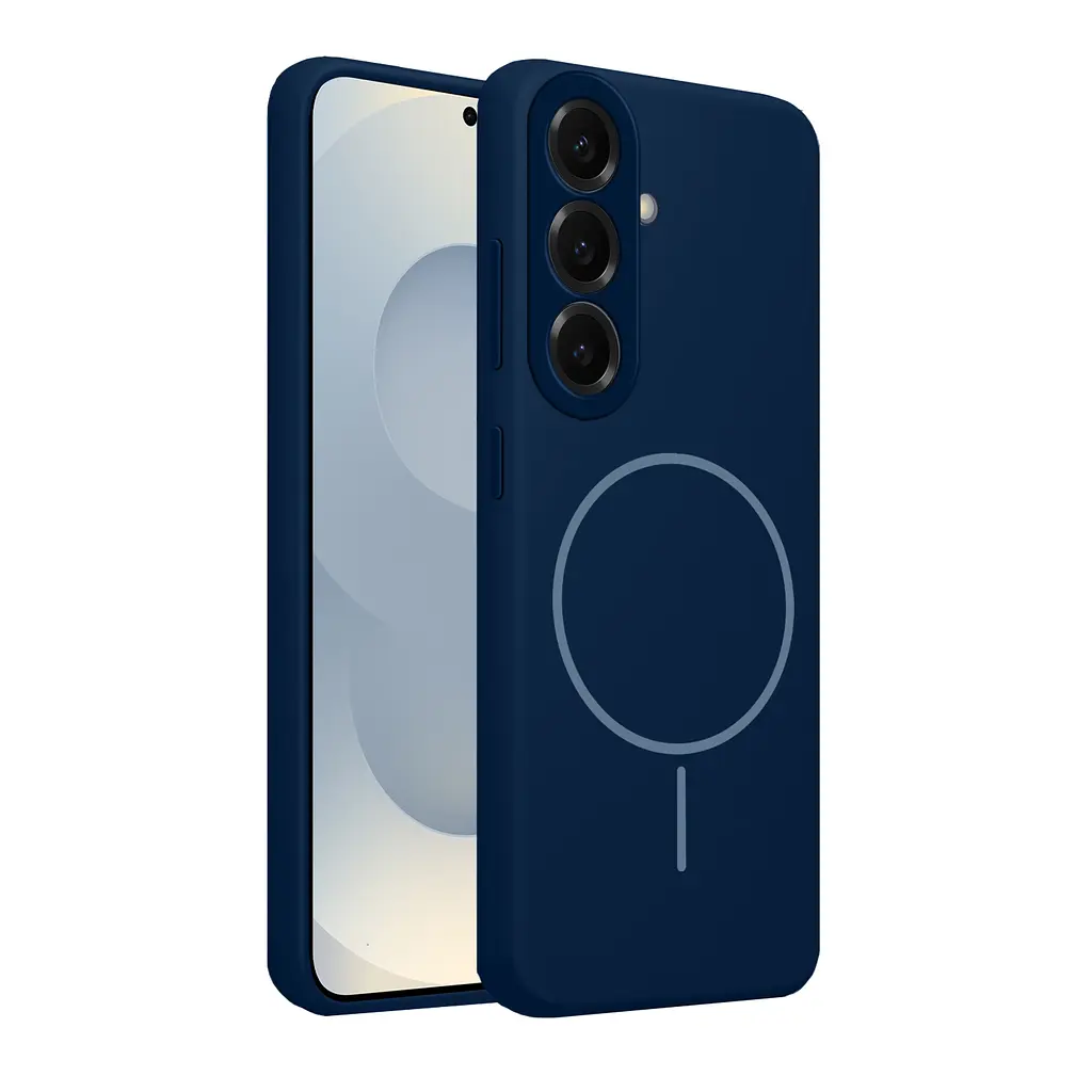 Чохол MAKE Samsung S26 Plus Silicone Solo Navy - фото 5