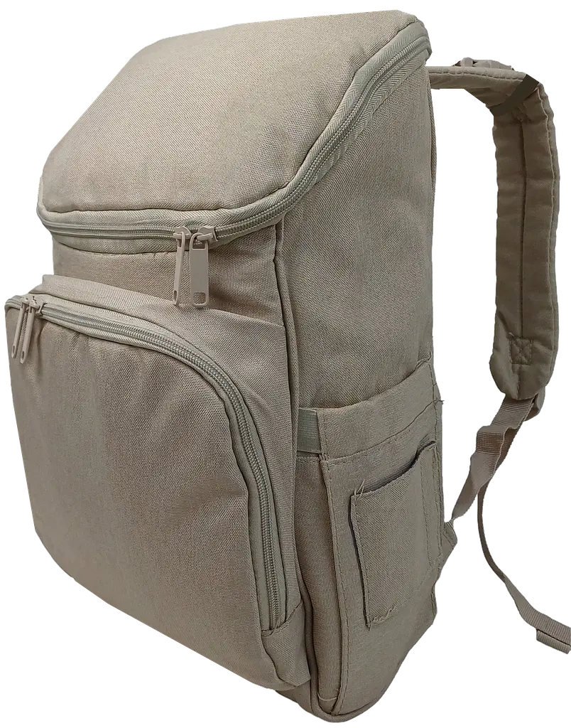 Рюкзак для мам з пелюшковими килимками Live in Style 16 л 40.5x24x19 см поліестер бежевий - фото 4