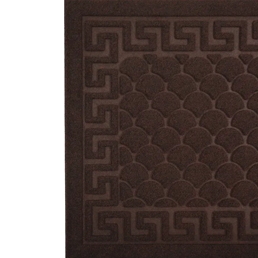 Килимок придверний Eco Fabric Луска без кромки коричневий 40 х 60 см (4060-003) - фото 6