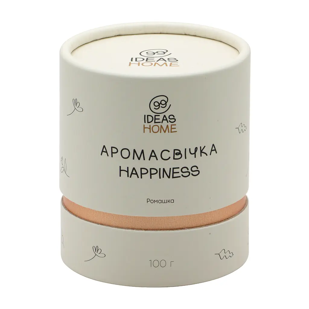 Аромасвічка 99IDEAS HAPPINESS - Ромашка, 100 г - фото 3