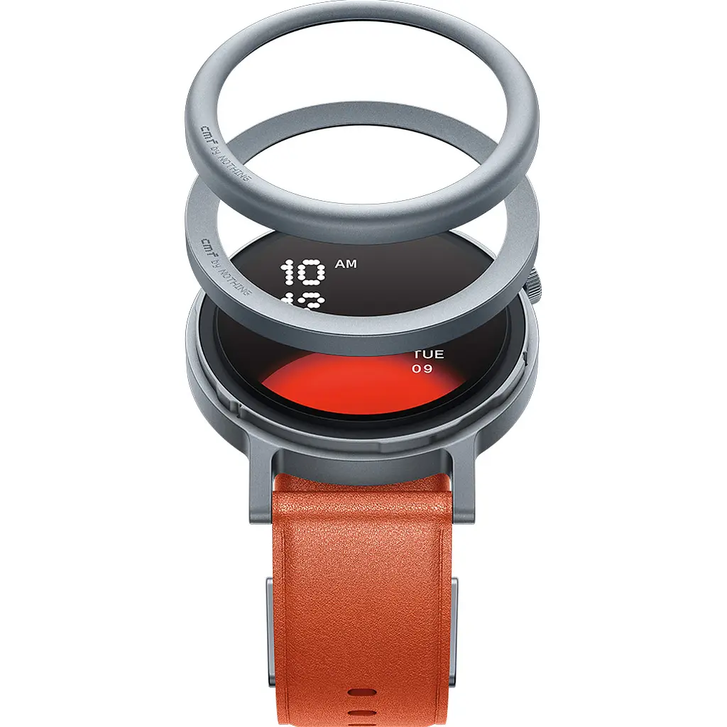 Смарт-часы CMF by Nothing Watch Pro 2 D398 with Leather Orange Strap [111810] - фото 3