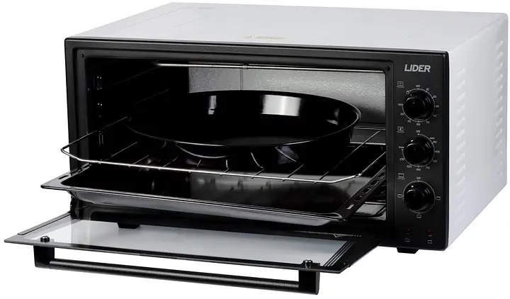Духовка Lider 4823 ECO BLACK-WHITE - фото 3
