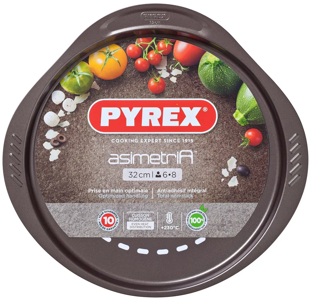 Форма для піци Asimetria, 32 см Pyrex kuh0016034
