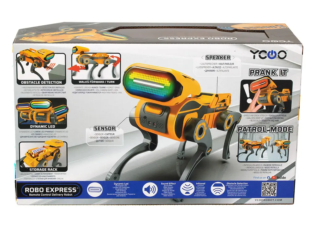 Іграшка ROBO EXPRESS жовтий Silverlit Art.88166 - фото 8
