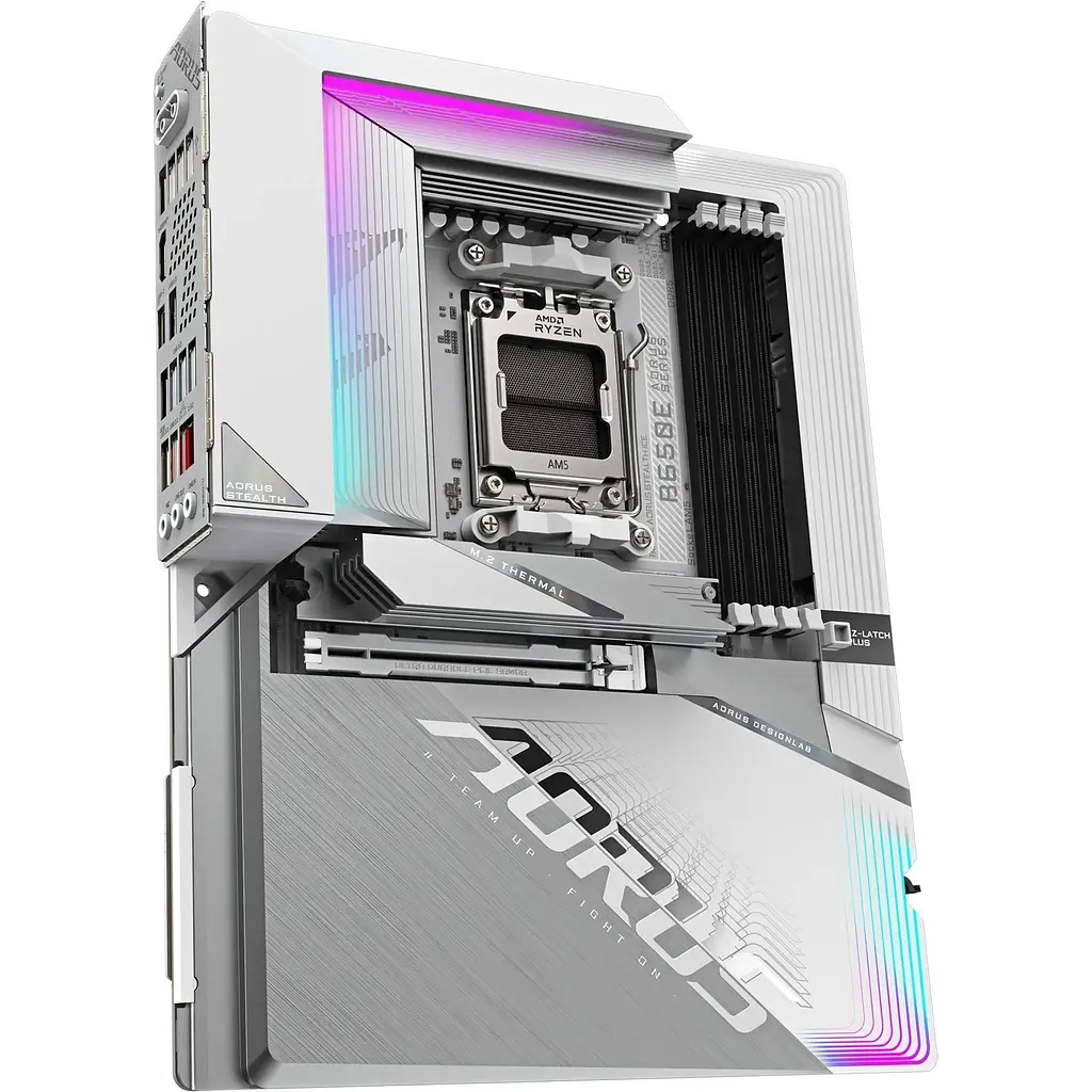 Материнська плата AORUS B650E Stealth Ice [146960] - фото 3