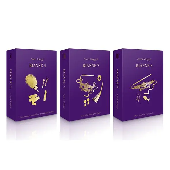 Романтичний подарунковий набір RIANNE S Ana's Trilogy Set III: ерекційне кільце, ажурна маска - фото 10
