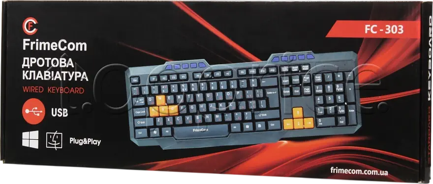 Клавиатура FrimeCom FC-303 Black - фото 3