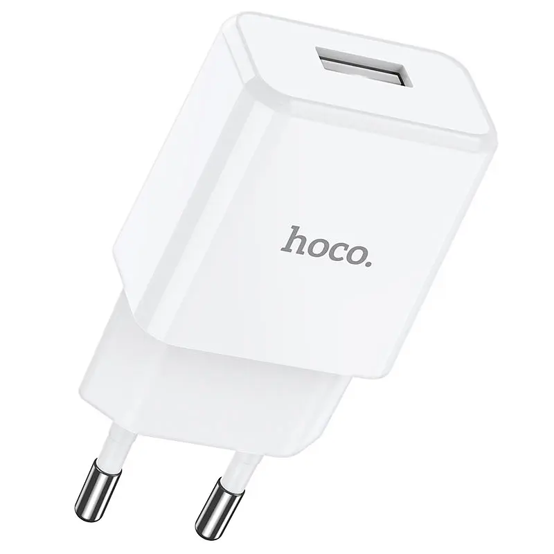 Мережевий зарядний пристрій Hoco N9 Especial 1USB White (742049) [76055] - фото 2