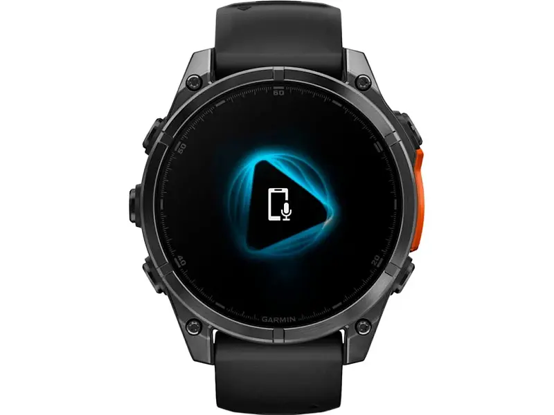 Спортивний годинник Garmin Fenix 8 47mm AMOLED Slate Gray with Black Silicone Band (010-02904-00) - фото 9