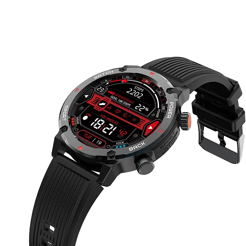 Смарт-часы iMiLab iMiki D2 Black Silicone Strap - фото 5