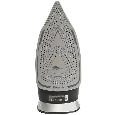 Утюг Holmer HIC-2640, Blue/Black, 2600W, керамика, паровой удар 140 г/мин, постоянная подача пара 40 г/мин, вертикальная отпарка, очистка от накипи - фото 4