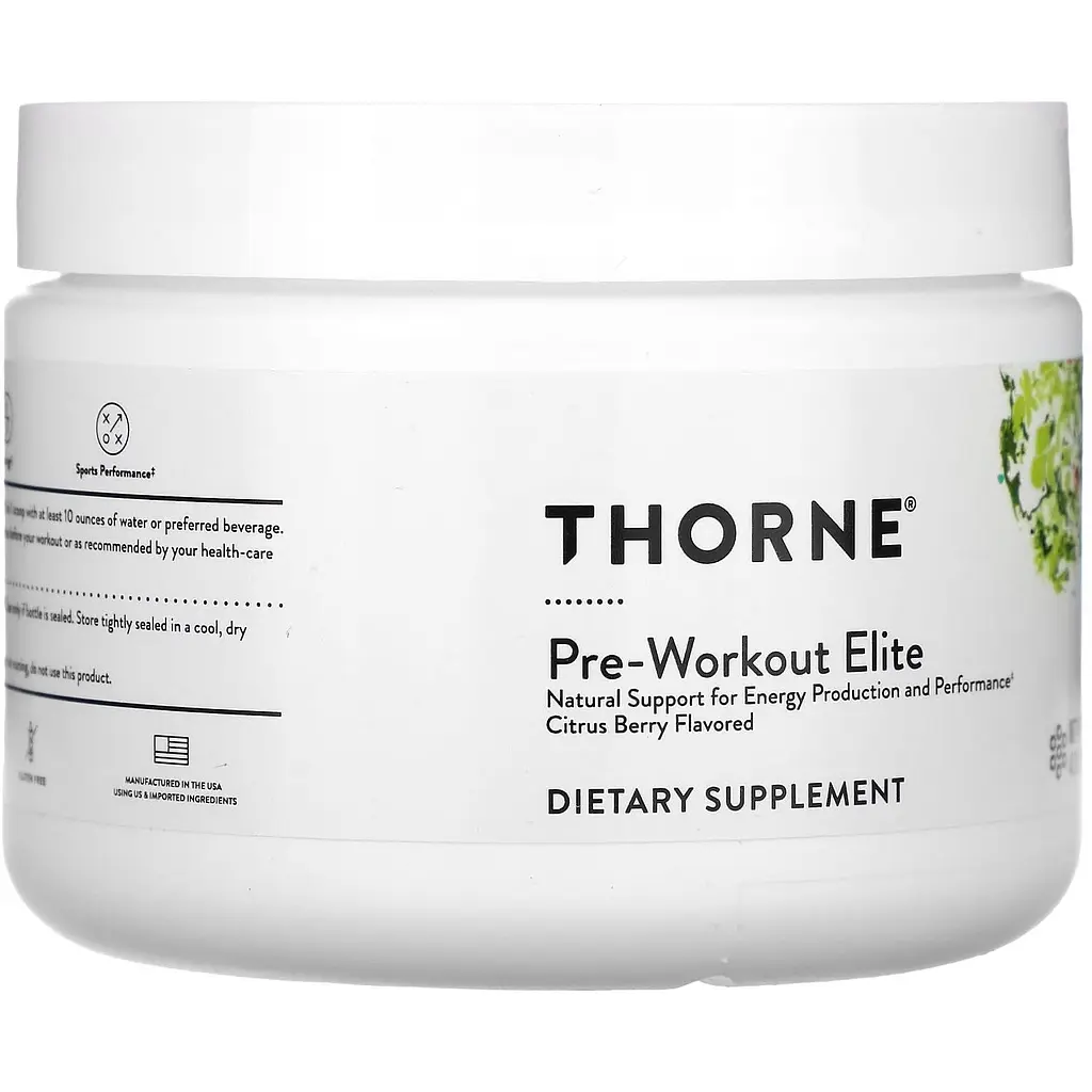 Предтренировочный комплекс Thorne Pre-Workout Elite цитрус и ягоды 122.6 г - фото 2