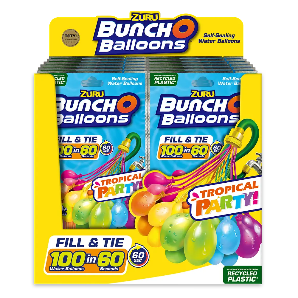 Ігровий набір Водні кульки Тропік 100 шт. Bunch O Balloons det0018740 - фото 9