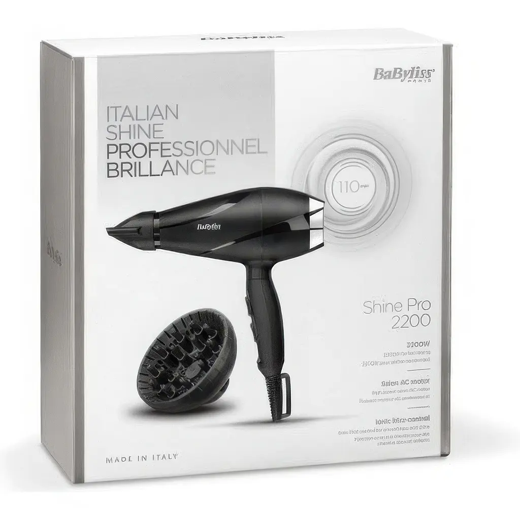 Фен Babyliss 2200 Вт чорний (6713DE) - фото 7
