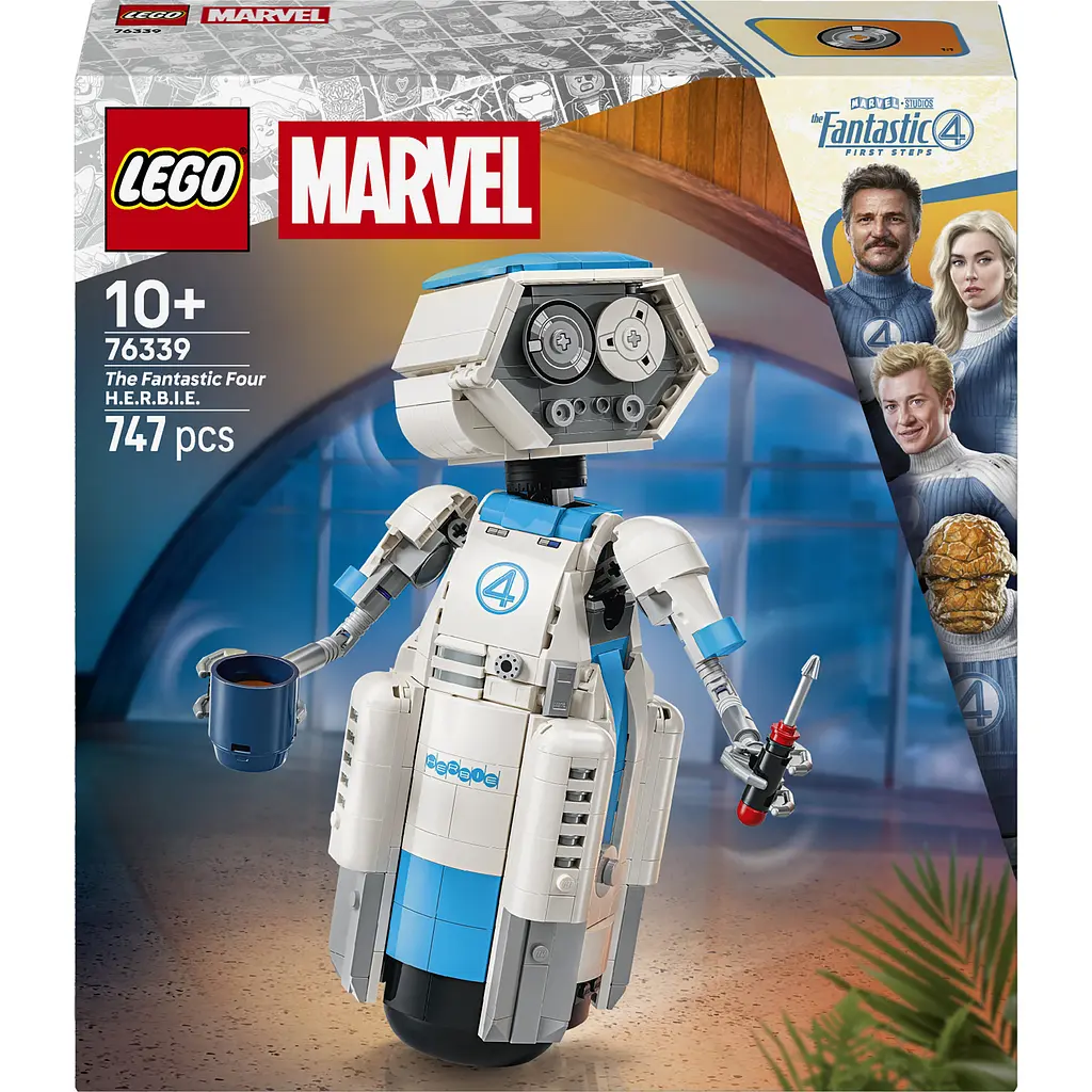 Конструктор LEGO Super Heroes Marvel Фантастична четвірка H.E.R.B.I.E. 747 ел. (76339) - фото 3