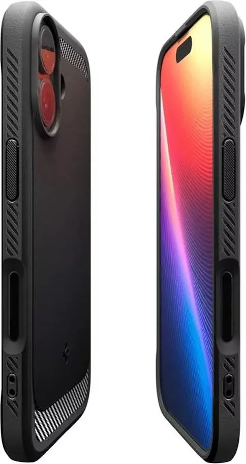 Чохол Spigen для iPhone 17, Rugged Armor MagFit, Matte Black teh0019358 - фото 4