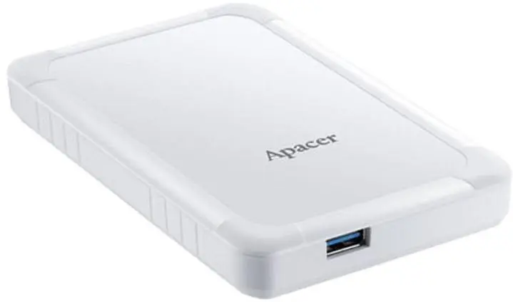 Внешний жесткий диск Apacer 1TB USB 3.1 2.5" AC532 (AP1TBAC532W-1) White - фото 3