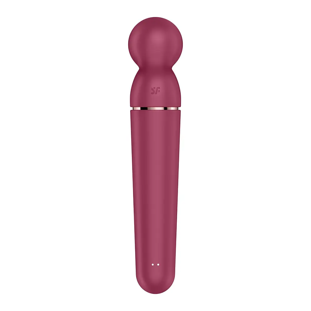 Вибромассажер Satisfyer Planet Wand-er 30.4 см бордовый - фото 2
