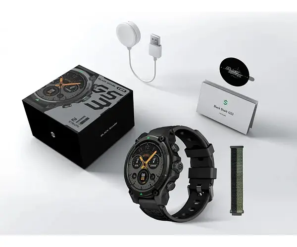 Годинник розумний Black Shark GS3-Black BS-GS3 чорний - фото 7