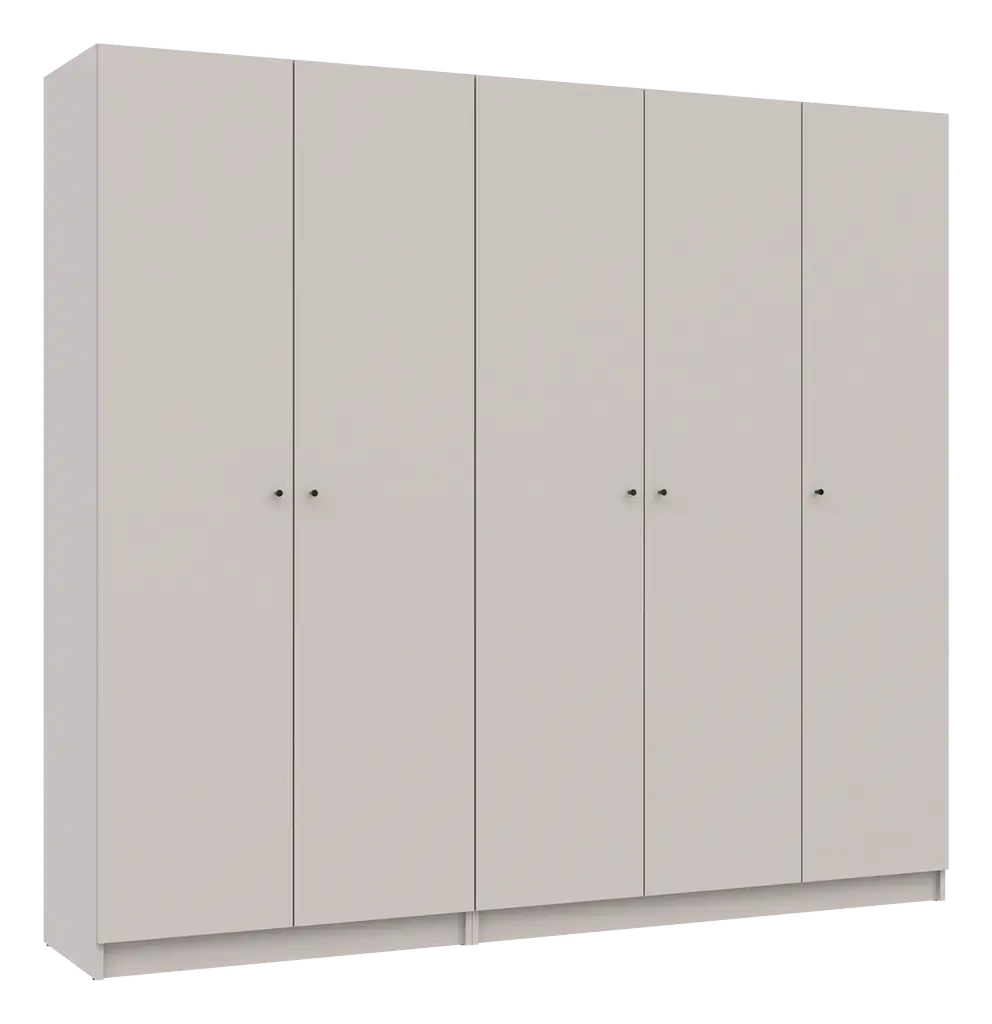 Шафа для одягу комплект Промо Кашемір 2+3 ДСП 225х48х204 (80737673) - фото 2