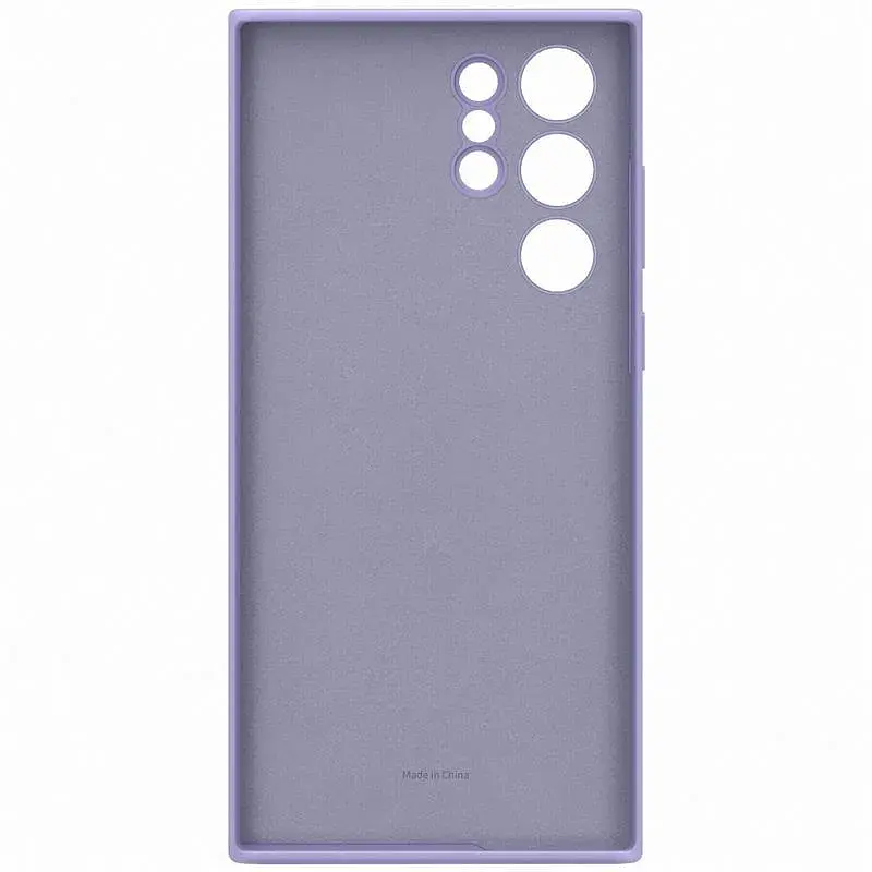 Чохол-накладка Samsung Silicone Cover для Samsung Galaxy S22 Ultra SM-S908 Fresh Lavender (EF-PS908TVEGRU) - фото 4