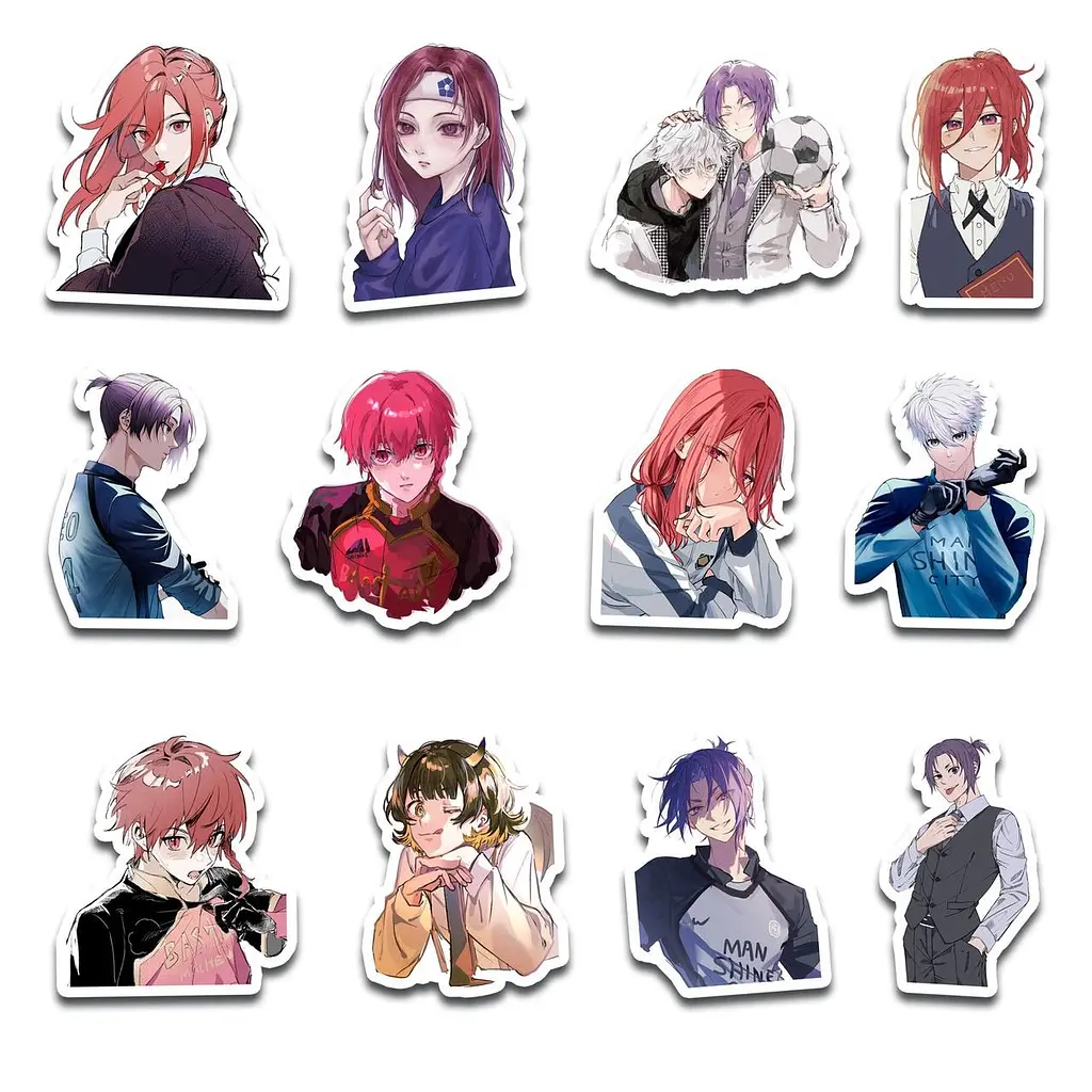 Стікерпак GeekLand Blue Lock 45 штук (SP BL 01) - фото 4