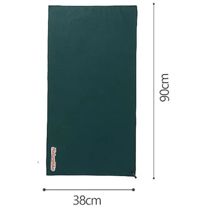 Рушник швидковисихаючий Naturehike CNK2300SS010 90х38 см темно-зелений - фото 2