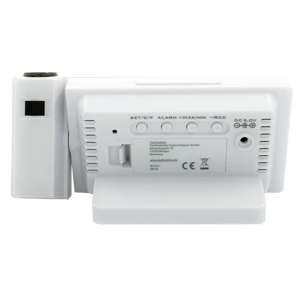 Годинник проекційний Technoline WT537 White (WT537) - фото 4