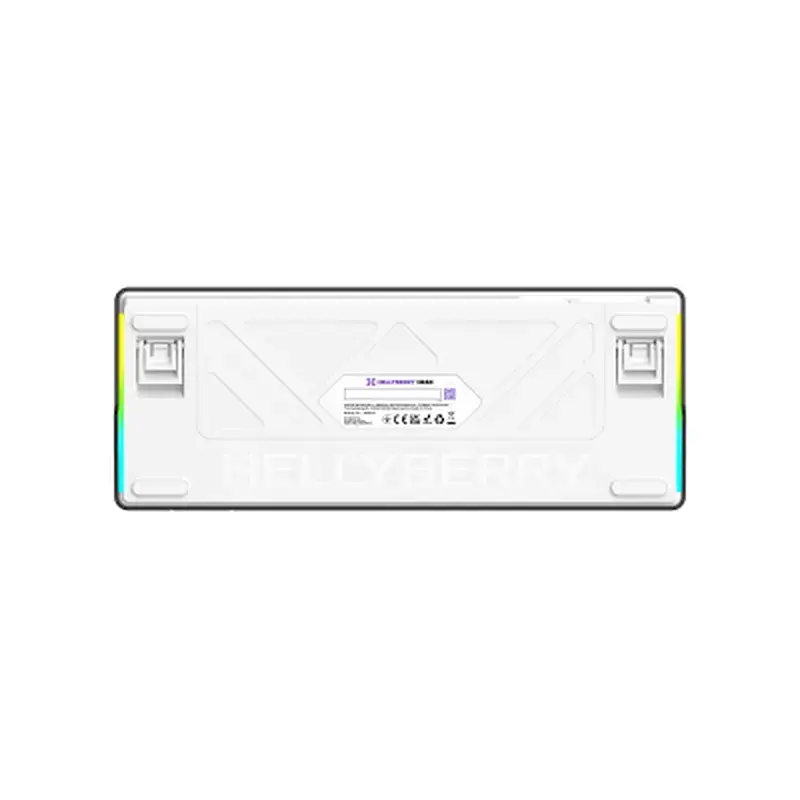 Клавіатура Hator Hellyberry HK60 Mechanical Linear RGB USB UA White/Violet (HK60) - фото 4