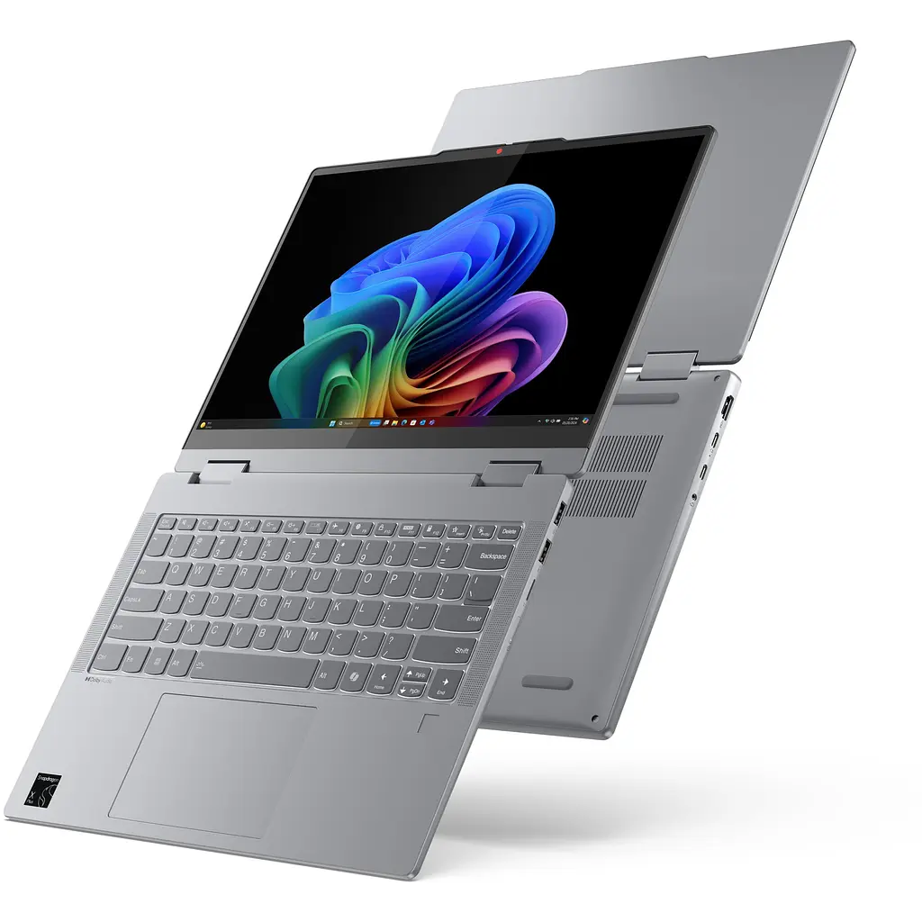 Ноутбук Lenovo IdeaPad 5 2-in-1 14Q8X9 Snapdragon X Plus X1P-42-100 la 34GHz, сенсорний, 16GB LPDDR5x, 1TB - фото 10