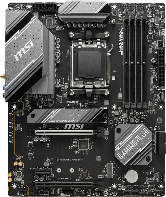 Материнська плата MSI B650 Gaming Plus Wi-Fi Socket AM5 (B650 GAMING PLUS WIFI) Б/В - фото 2