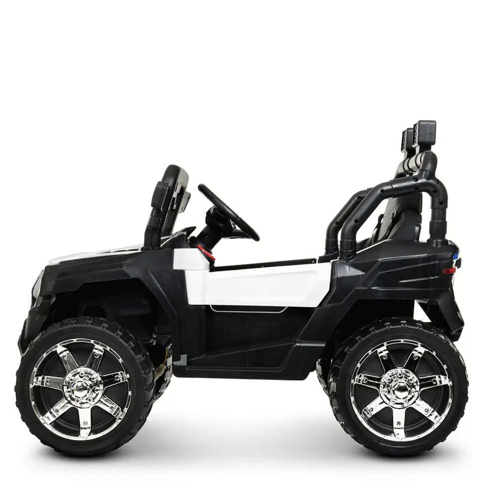 Дитячий електромобіль-джип Bambi M 4198EBLR-1 з музикою та світлом - фото 3