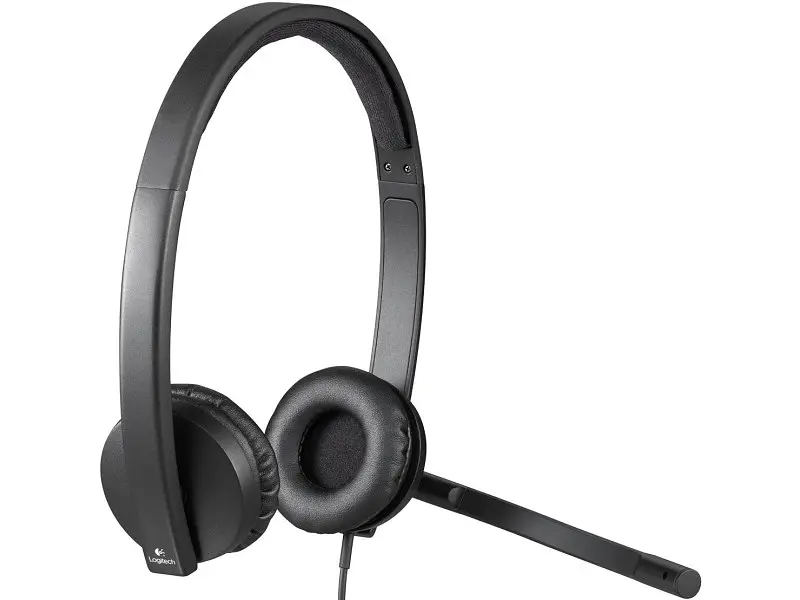 Гарнитура Logitech H570e Stereo USB-A Black (981-001430)