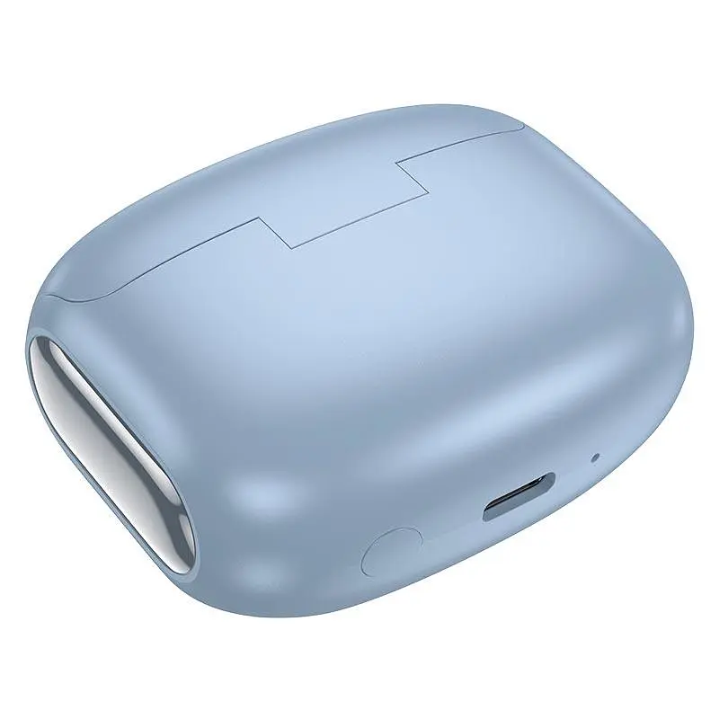 Беспроводные наушники Hoco Sandy EQ21, true wireless, ANC, ENC, noise reduction touch screen, BT headset, BT5.4, 40mAh, 400mAh, blue - фото 2