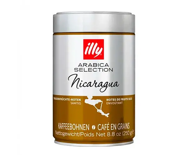 Кава Illy Monoarabica Nicaragua в зернах 100% арабіка 250 г з/б (ящик 12 шт) - фото 2