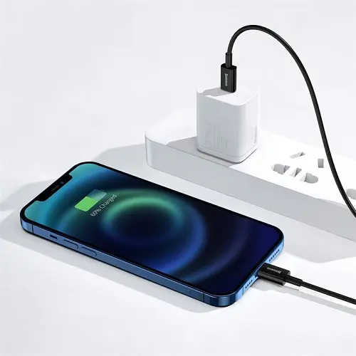 PD кабель Baseus Superior Series Fast Charging Data Cable Type-C to iP PD 20W 1m чорний CATLYS-A01 - фото 8