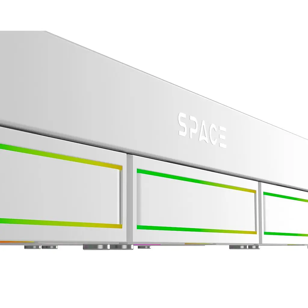 СВО ID-Cooling Space LCD SL360 White (SL360 WHITE) - фото 4