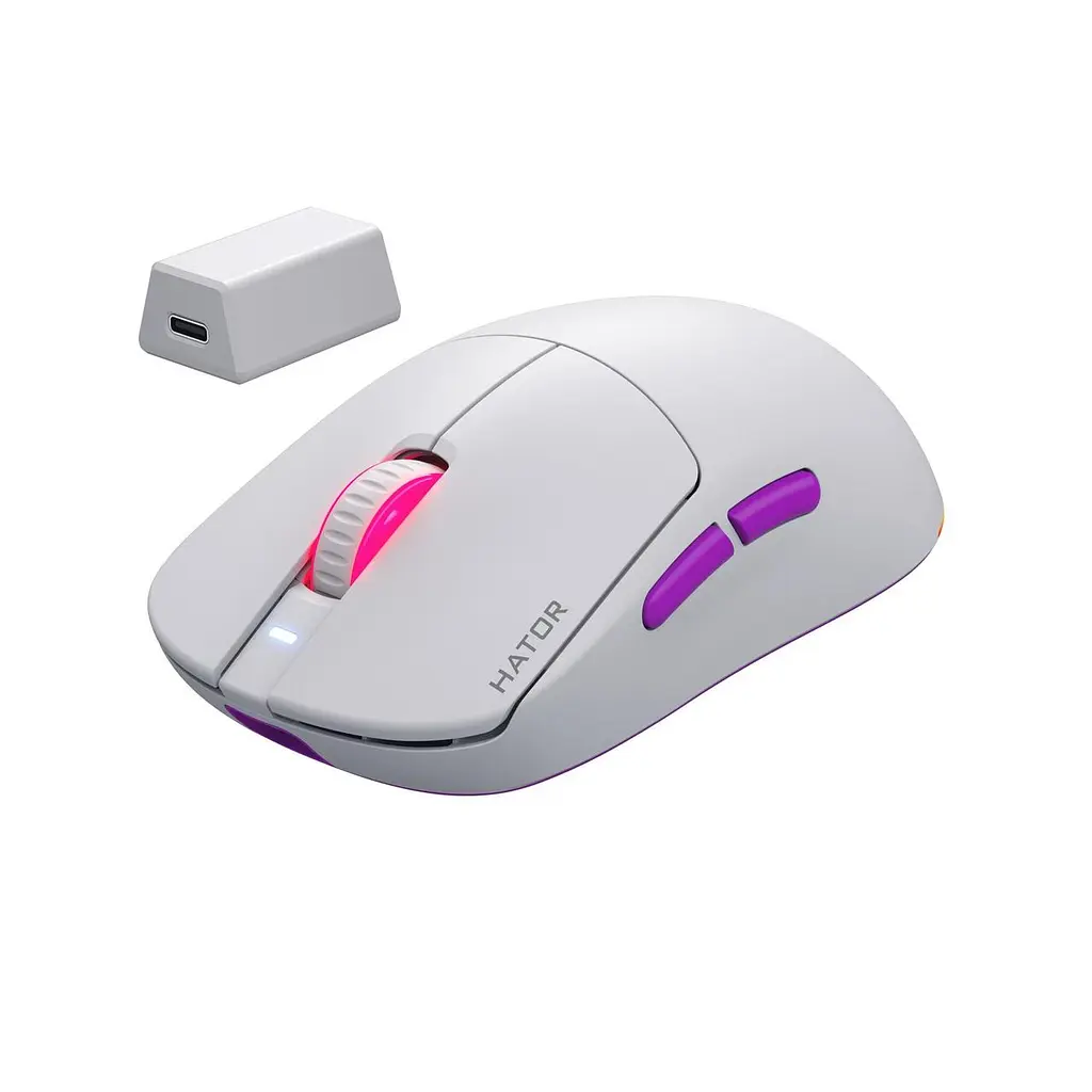 Миша бездротова Hator Quasar 3 Ultra 8K Wireless Білий (HTM771) - фото 3
