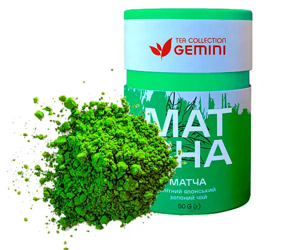 Чай матча Gemini зелений 50 г - фото 2