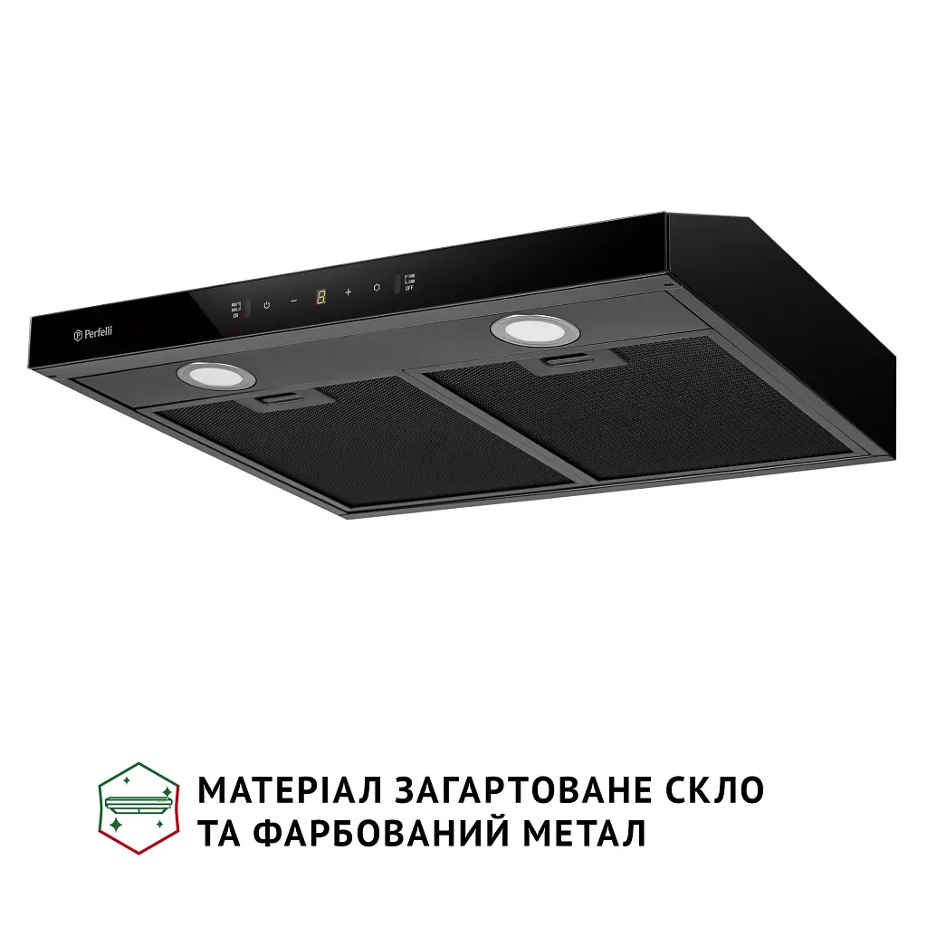 Витяжка плоска Perfelli RINCI 6CWB NERO - фото 3