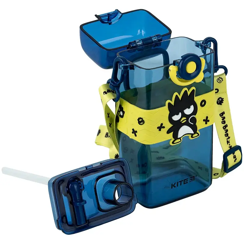 Бутылочка для воды Kite HK-2 Bad Badtz-Maru 500 мл синяя (HK24-1203-2) - фото 3