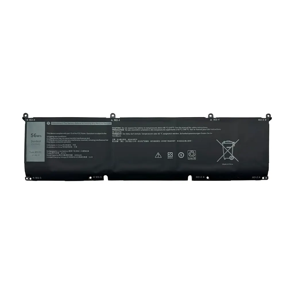 Акумулятор до ноутбука Dell XPS 15-9500 8FCTC, 56Wh (4650mAh), 3cell, 11.4V, Li-ion (A71034)