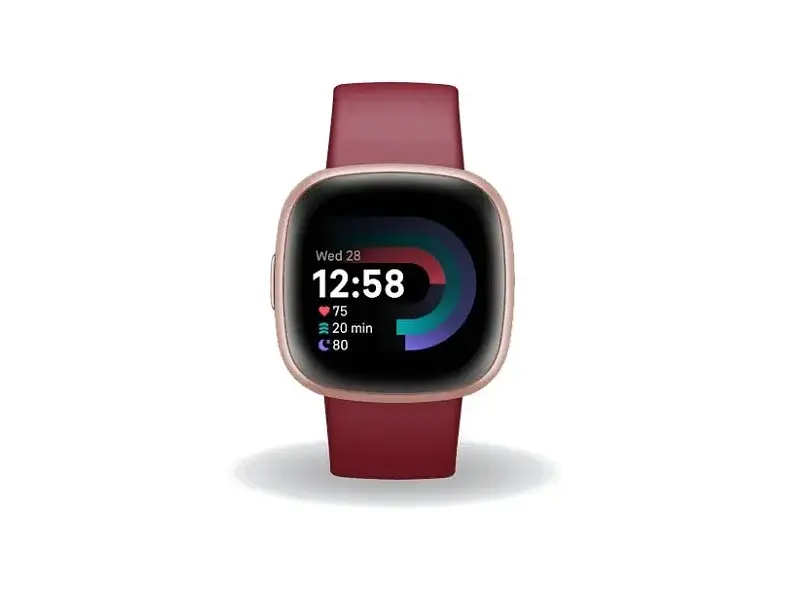 Смарт-годинник Fitbit Versa 4 Beet Juice/Copper Rose (FB523RGRD) - фото 2