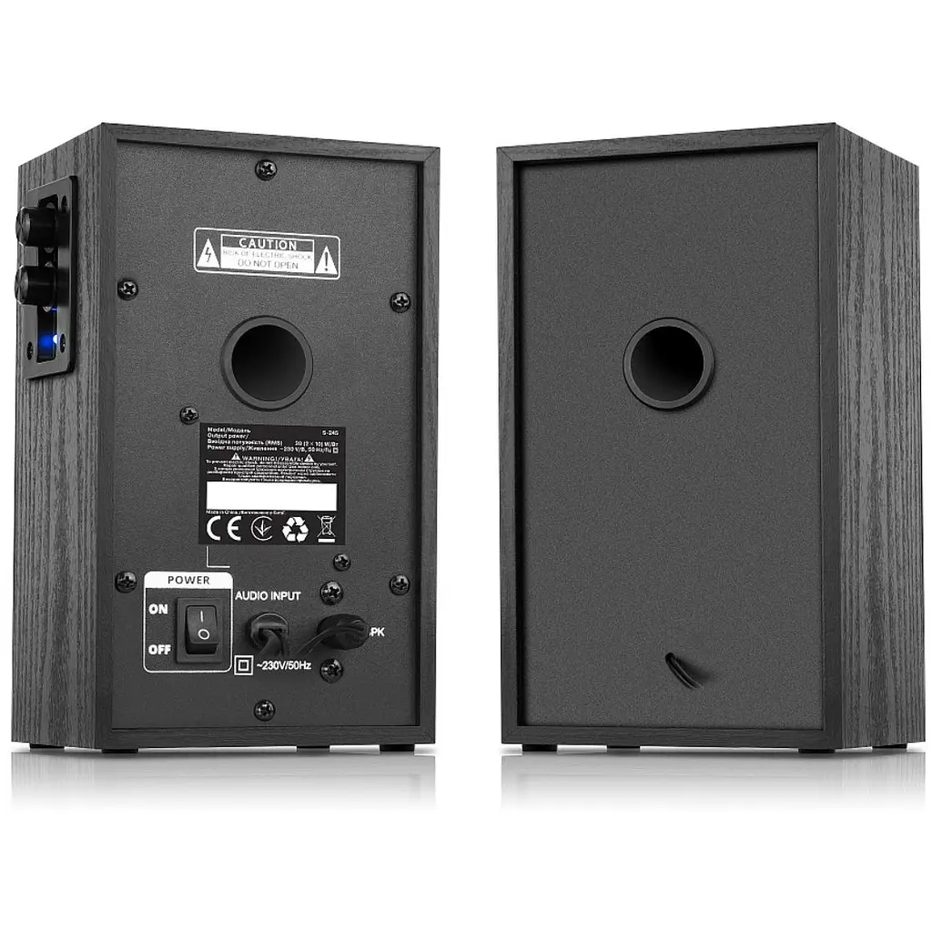 Комп'ютерні колонки 2.0 REAL-EL RS245 20 Вт Black - фото 6
