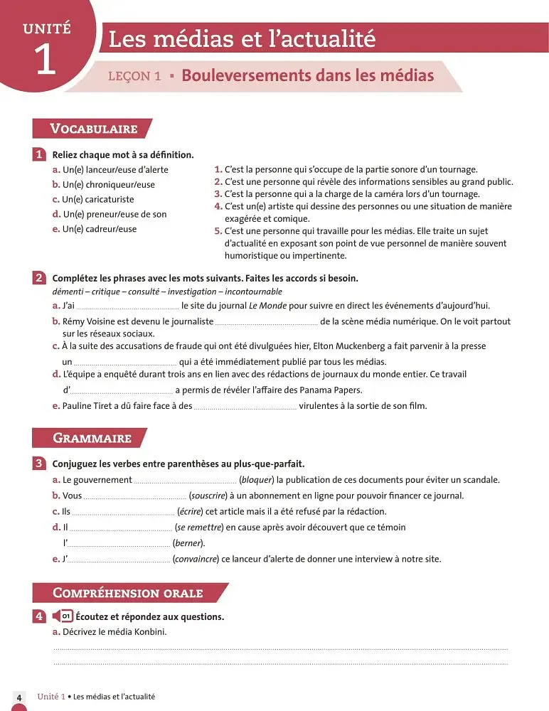 Odyssée C1/C2. Cahier d'activités + Audio en ligne - фото 3