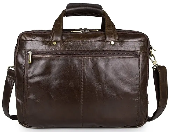 Сумка кожаная мужская Vintage 39,5х30,5х11,5 см sum0012437 - фото 5
